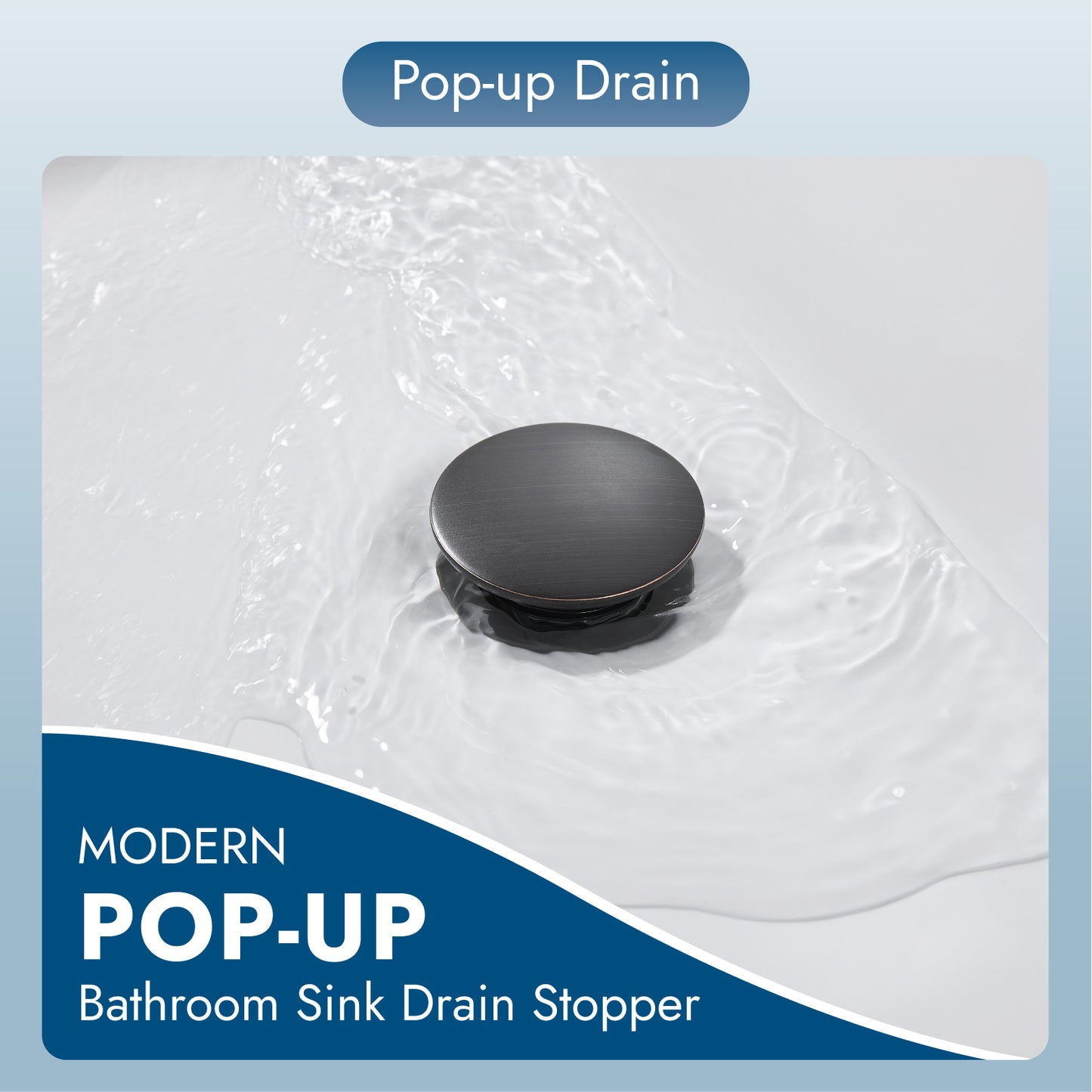 
                  
                    Cinwiny Pop Up Drain Stopper for Bathroom Vessel or Vanity Sink, ABS Bathroom Universal Basin Sink Drain, Built-in Anti Clog Strainer Container Drain Assembly, Lavatory Sink Drain
                  
                