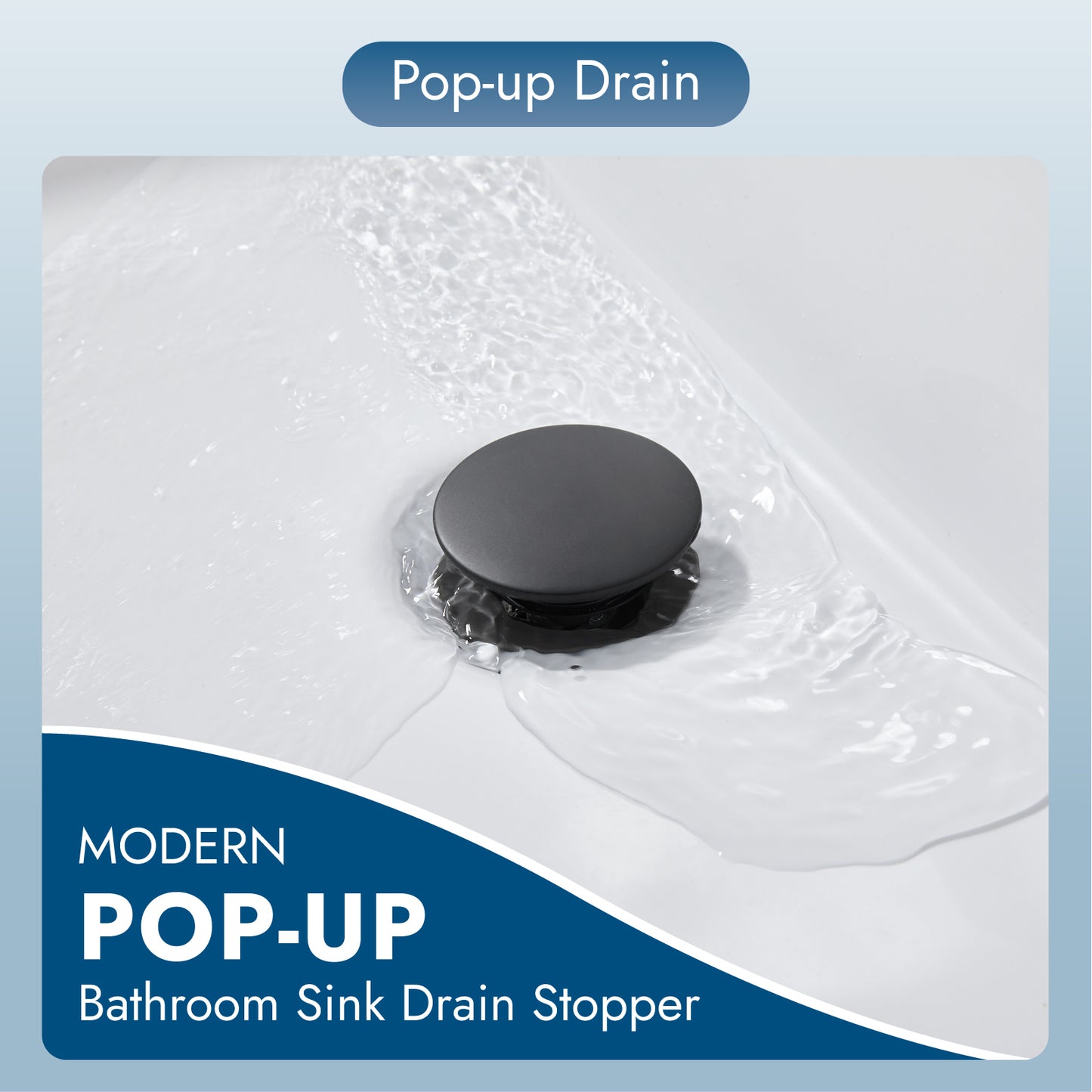 
                  
                    Cinwiny Pop Up Drain Stopper for Bathroom Vessel or Vanity Sink, ABS Bathroom Universal Basin Sink Drain, Built-in Anti Clog Strainer Container Drain Assembly, Lavatory Sink Drain
                  
                